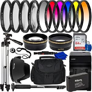 【平行輸入品】Ultimaxx 49mm Accessory Kit for Canon EOS M, M10, M100, M200, M50