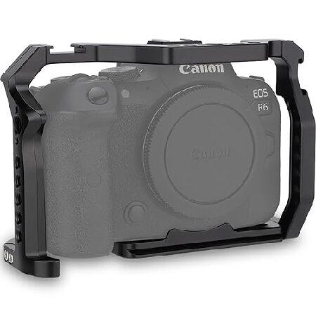 【平行輸入品】カメラフルケージ Canon R5 R6ミラーレス用 延長マウント マイク フィルライ...