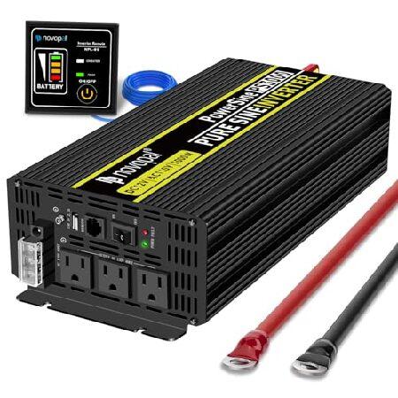 【平行輸入品】Novopal 3000 Watt Pure Sine Wave Power Inve...