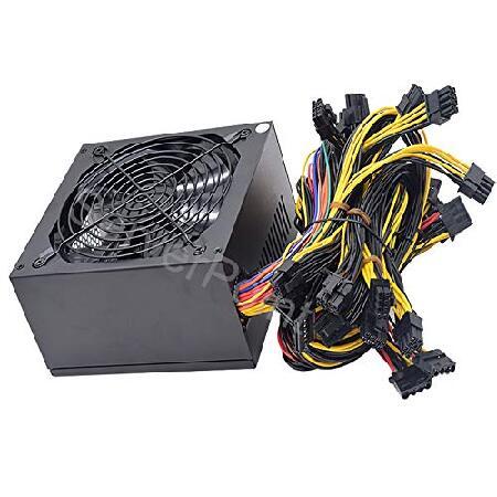 【平行輸入品】AC110-220V ATX Pc 2000W 電源 8グラフィックカード イーサリア...