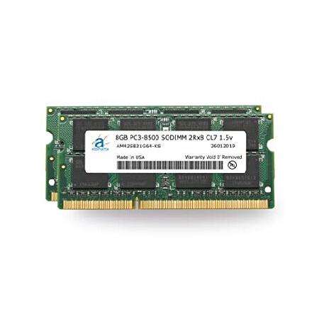 Adamanta 16GB (2x8GB) DDR3 1066MHz PC3-8500 SODIMM...