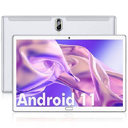 タブレット 10.1 インチ Android 11.0 タブレット、64 GB ROM + 4 GB...