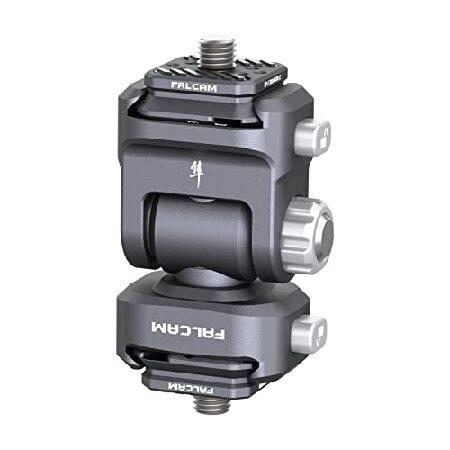 【平行輸入品】ULANZI FALCAM F22 デュアルクイックリリース フィールドモニターホルダ...