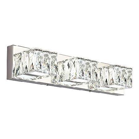 【平行輸入品】ZUZITO Modern Bathroom Vanity Lights Crysta...