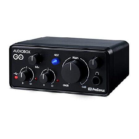 【平行輸入品】PreSonus オーディオインターフェイス AUDIOBOX-GO ブラック