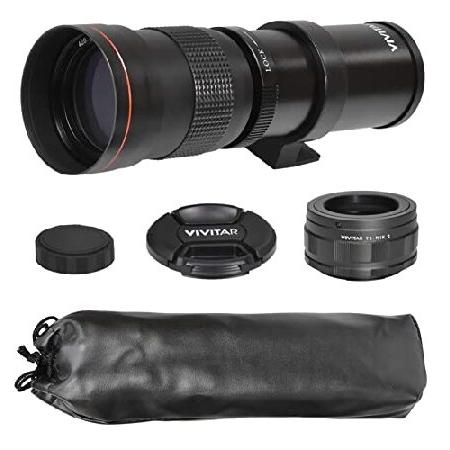 【平行輸入品】VCC ハイパワー 420-800mm f/8.3 HD マニュアル望遠ズームレンズ＆...