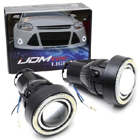 【平行輸入品】iJDMTOY 3-Inch Projector Fog Light Kit w/Bl...