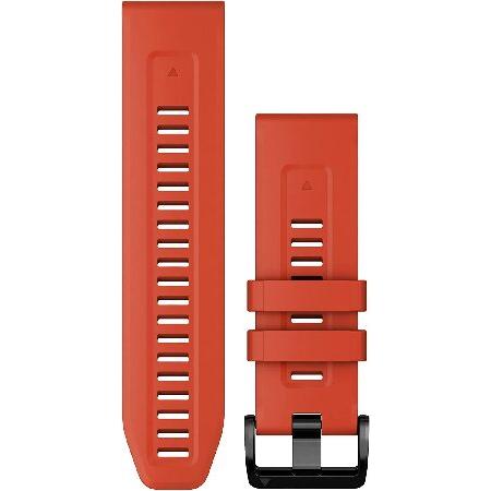 【平行輸入品】Garmin QuickFit 26 Flame Red Silicone Band