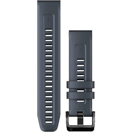 【平行輸入品】Garmin QuickFit 22 Granite Blue Silicone Ba...