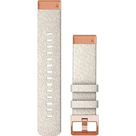 【平行輸入品】Garmin QuickFit 20 Cream Heathered Nylon Ba...