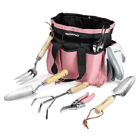 【平行輸入品】WORKPRO Outils de Jardinage Rose 8 Pi?ces, ...
