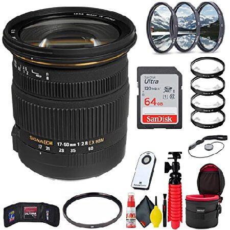 Sigma 17-50mm f/2.8 EX DC OS HSM Lens for Canon EF...