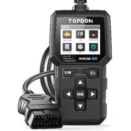 【平行輸入品】Topdon OBD2 Code Reader AL400 OBD2 Scanner,...