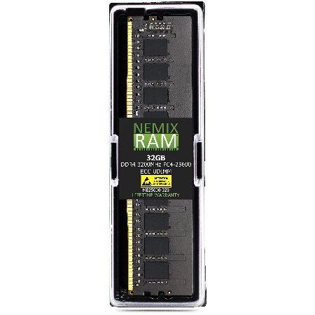 NEMIX RAM 32GB DDR4-3200 PC4-25600 ECC UDIMM サーバーメ...