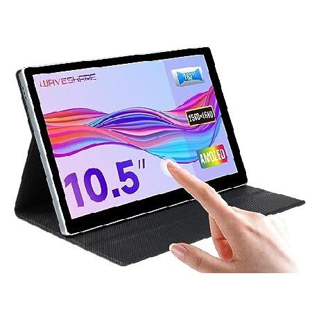 【平行輸入品】Waveshare 10.5インチ 静電容量式タッチ AMOLED Raspberry...