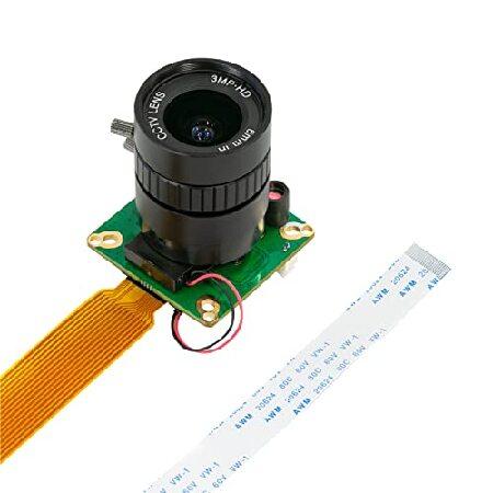 【平行輸入品】Arducam Raspberry Pi HQカメラ用、12.3MP IMX477カメ...