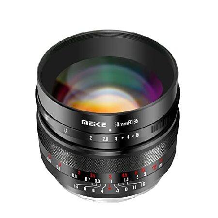 【平行輸入品】Meike 50mm f0.95 大口径マニュアルフォーカスレンズ Canon EF-...