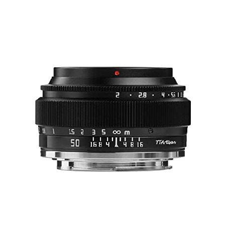 【平行輸入品】TTArtisan 50mm F2 フルフレーム 大口径カメラレンズ Fuji Xマウ...