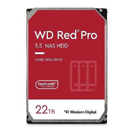 【平行輸入品】Western Digital (ウエスタンデジタル) 22TB WD Red Pro...