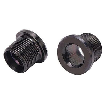 【平行輸入品】Vbestlife M15 x 12mm 自転車クランクアームボルト 2個 防錆メタル...