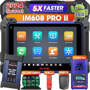 【平行輸入品】Autel MaxiIM IM608PRO 2, 2024 IM608 PRO II Automotive Diagnostic