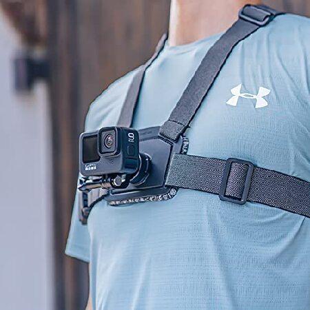 【平行輸入品】SKEZN チェストマウントハーネス GoPro Hero11/10/9/8 Blac...