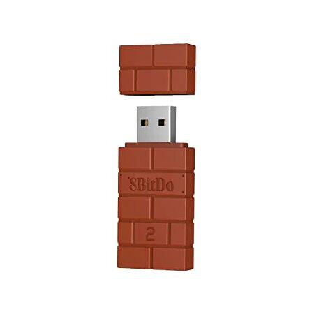 【平行輸入品】8Bitdo Adapter 2 USB Wireless Switch Contro...