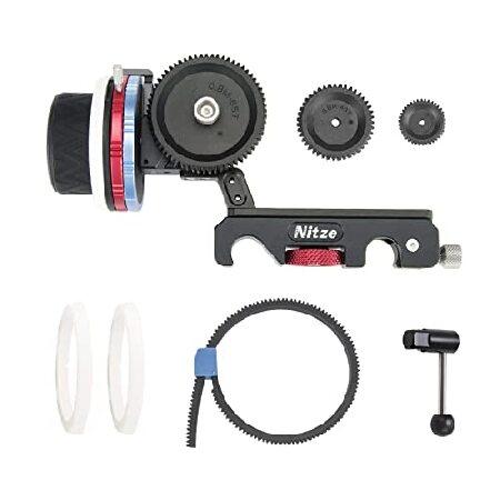 【平行輸入品】Nitze 15mm フォローフォーカスシステム ドライブギア3つ マーキングディスク...