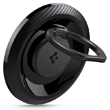 【平行輸入品】Spigen MagSafe対応 リング マグネット式スマホリング スマホリングスタン...