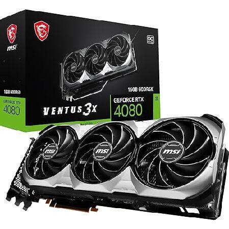 【平行輸入品】MSI GeForce RTX 4080 16GB Ventus 3X OC ゲーミン...