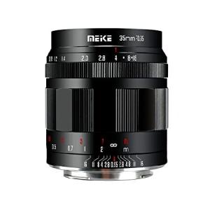 【平行輸入品】Meike 35mm f0.95 大口径マニュアルフォーカスレンズ Canon EF-Mマウントミラーレスカメラ EOS M M2 M3 M5 M6 M10 M50 M100 M6II M200などに対応
