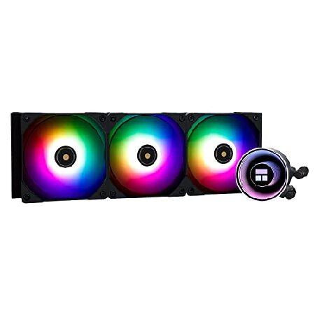 【平行輸入品】Thermalright アナと雪の女王 Notte 360 ブラック ARGB 水冷...