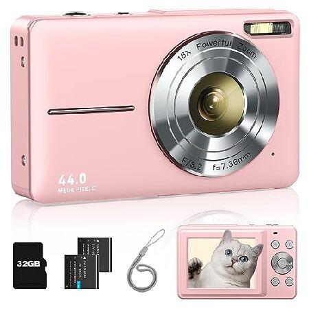 【平行輸入品】Lecranデジタルカメラ Digital Camera for Kids, Lecr...