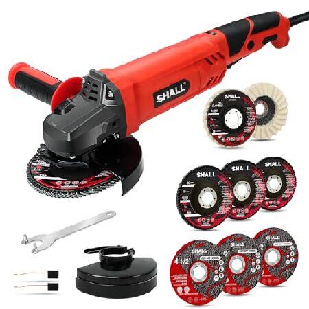 【平行輸入品】SHALL Angle Grinder Tool 7.5Amp 4-1/2 Inch,...