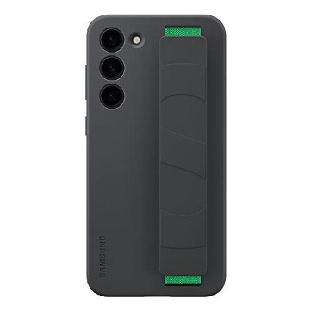 【平行輸入品】SAMSUNG Galaxy S23 シリコングリップフォンケース、シルクのように滑ら...