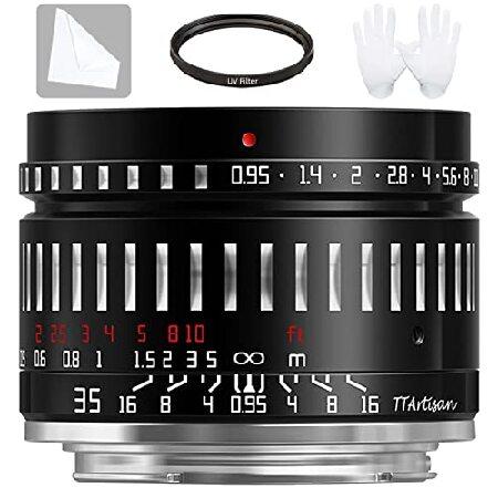【平行輸入品】TTArtisan 35mm F0.95 大口径マニュアルレンズ APS-Cミラーレス...