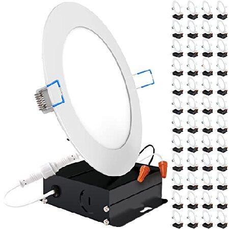 【平行輸入品】Sunco 48 Pack 6 Inch Ultra Thin LED Recesse...