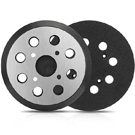【平行輸入品】Ridgid用サンダーパッド 2パック 5インチ 8穴オービタルサンダーパッド Rid...