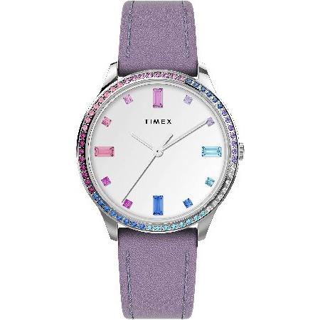 Timex レディース モダン イージーリーダー ウォッチ, パープル, ドレス 32mm