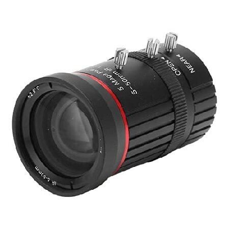 【平行輸入品】デジタルカメラズームレンズ 5MP Cマウント 手動絞りズームレンズ 高解像度HD広角...