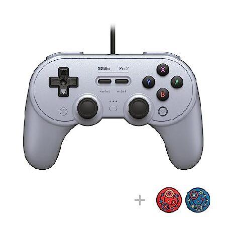 【平行輸入品】8Bitdo Pro 2 Wired Controller with Customiz...