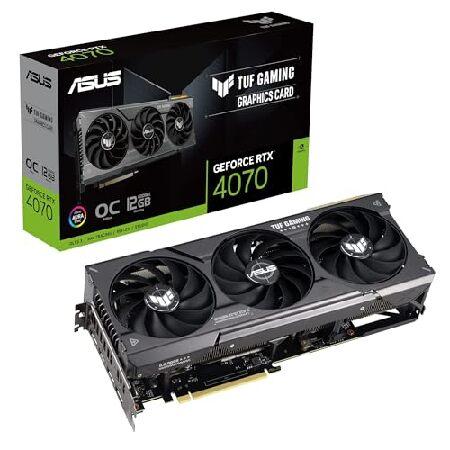 ASUS TUF Gaming NVIDIA GeForce RTX(TM) 4070 OCエディシ...