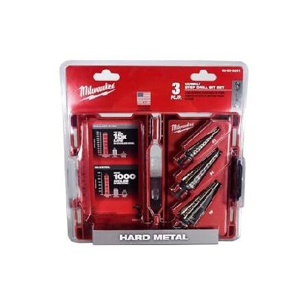 【平行輸入品】Milwaukee 48-89-9291 コバルトステップビットキット (3ピース)