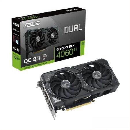 【平行輸入品】ASUS グラフィックスカード DUAL-RTX4060TI-O8G