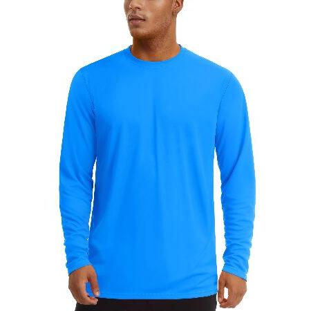 【平行輸入品】TACVASEN Men's Long Sleeve Swim Shirts Rash...