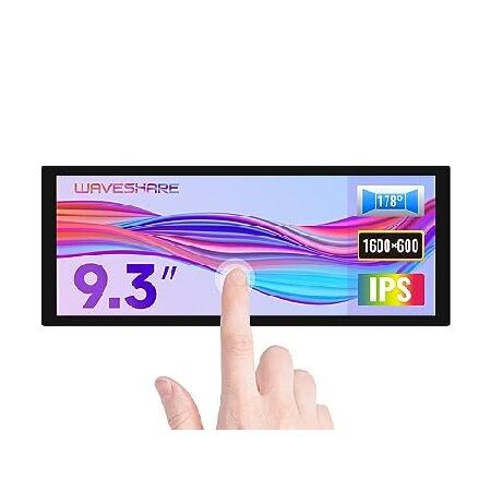 【平行輸入品】ウェーブシェア 9.3インチ 静電容量式タッチディスプレイ、1600×600解像度、R...
