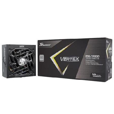 【平行輸入品】Seasonic Vertex PX-1000, 1000W 80+ Platinum...