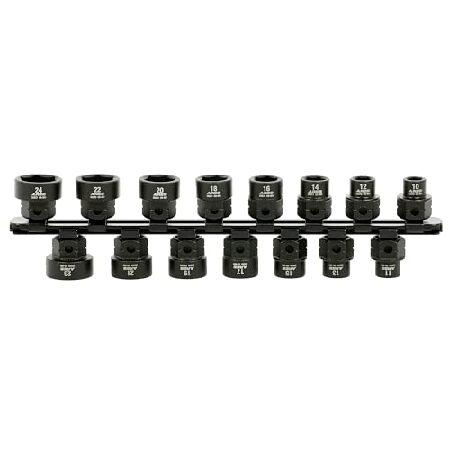【平行輸入品】ARES 29020 - 15ピース 1/2インチドライブメトリック ロープロファイル...