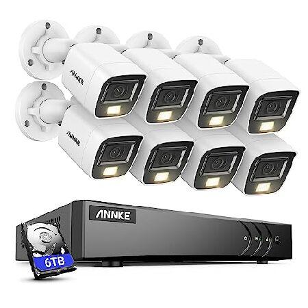 【平行輸入品】ANNKE Home Security System, 3K Lite 16 Chan...