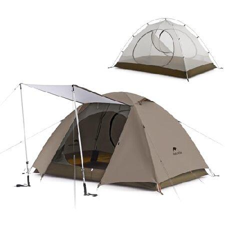 【平行輸入品】Naturehike 3人用 キャンプテント 防水 軽量 バックパッキングテント 3人...